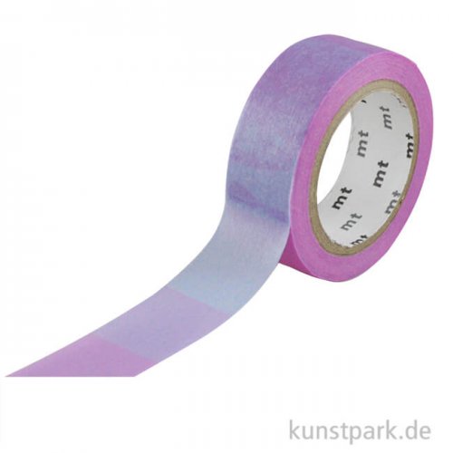MT Masking Tape, Fluorescent Gradation Pink x Blue, 15 mm, 7 m Rolle