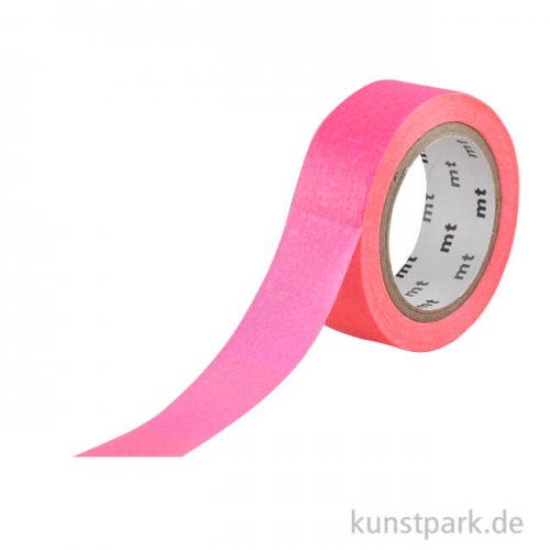MT Masking Tape, Fluorescent Gradation Pink x Yellow, 15 mm, 7 m Rolle