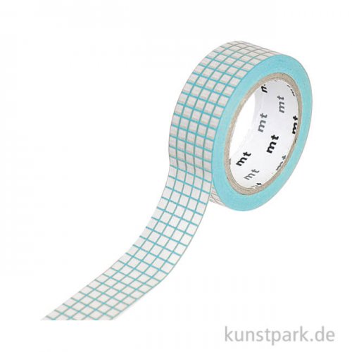 MT Masking Tape Hougan Mint Blue, 15 mm, 7 m Rolle