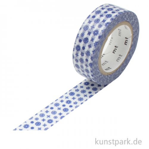 MT Masking Tape Mini Flower Type - 15 mm, 7 m Rolle