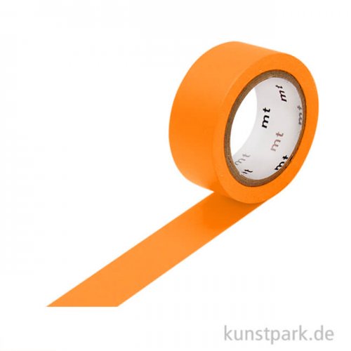 MT Masking Tape Shocking Orange, 15 mm, 7 m Rolle