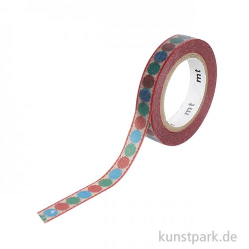 MT Masking Tape Tyrolean Dot, 7 mm, 7 m Rolle