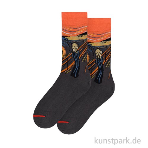 MuseARTa ARTSOX - Kunstsocken, Edvard Munch, The Scream, 36-40