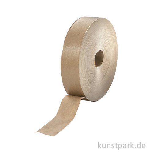Nassklebeband 40 mm x 100 m, Braun