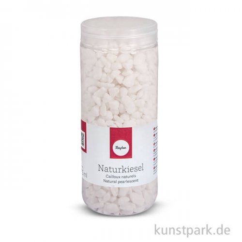 Naturkiesel weiß, 5 - 8 mm, 475 ml