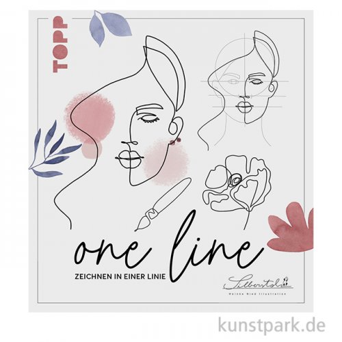 One Line - Zeichnen in einer Linie, Topp Verlag