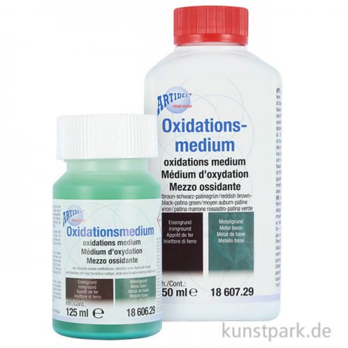 Oxidationsmittel - Rotbraun bis Patinagrün