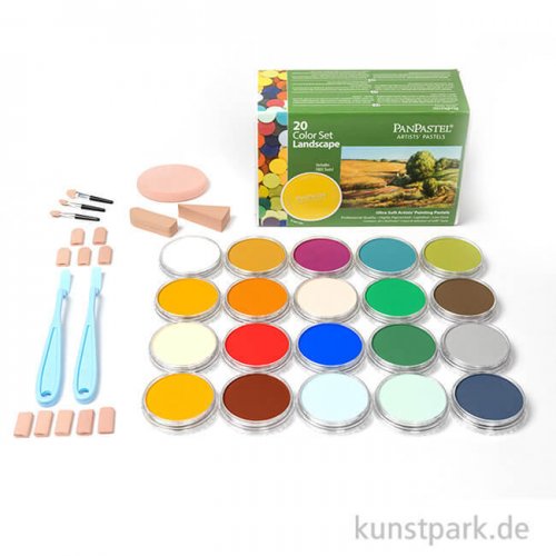 PanPastel Set mit 20 Farben - Landschaft