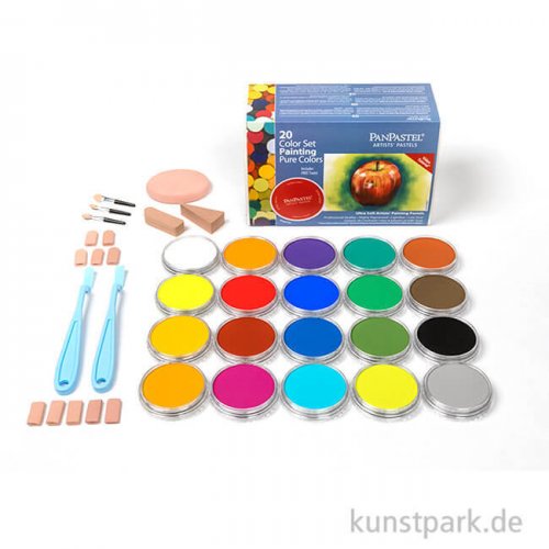 PanPastel Set mit 20 Farben - Reine Farben