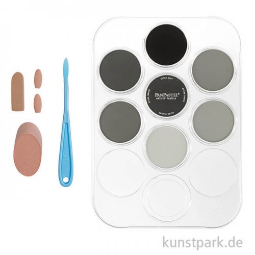 PanPastel Set mit 7 Farben - Modellbau Schmutz u. Ruß