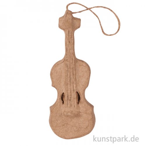 Pappmaché - Cello zum Aufhängen
