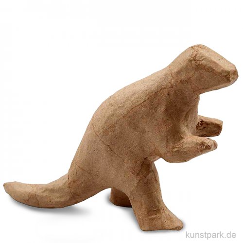 Pappmaché - Dinosaurier, handgemacht, Größe 12,5x17x5 cm