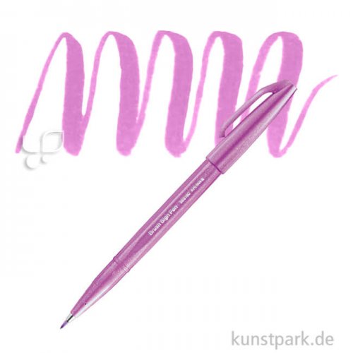 PENTEL Arts Brush Sign Pen - Pastell Einzelstift | Pastell Flieder