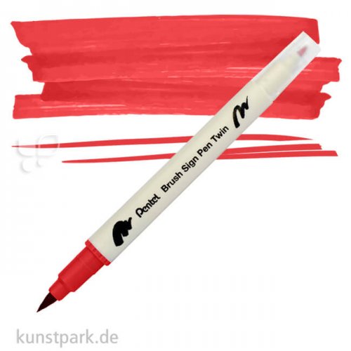 Pentel Brush Sign Pen Twin Stift | T102E