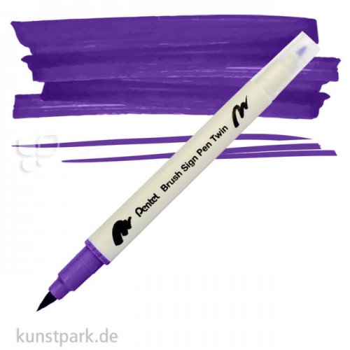 Pentel Brush Sign Pen Twin Stift | T108E