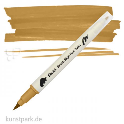 Pentel Brush Sign Pen Twin Stift | T123E