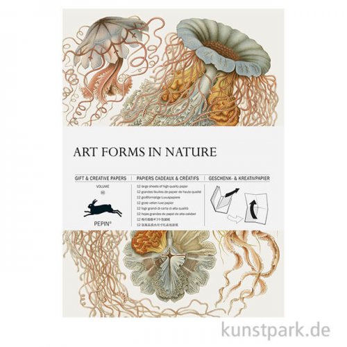 PEPIN Kreativpapier Buch - Art Forms in Nature