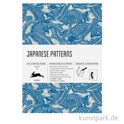 PEPIN Kreativpapier Buch - Japanese Patterns