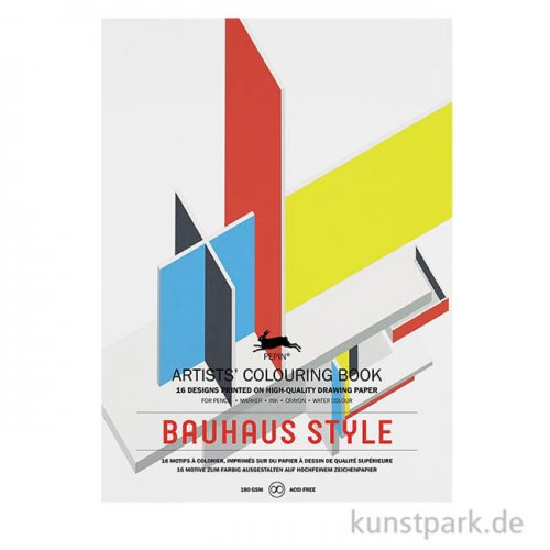 PEPIN Künstler Malbuch - Bauhaus Style
