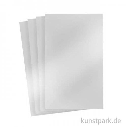 Perlmuttkarton Weiß, 50 x 70 cm, 10 Bogen, 250g/m²