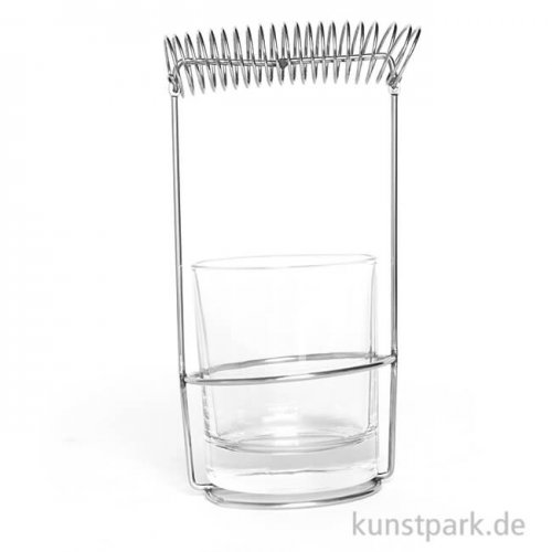 Pinselwaschbehälter aus Glas