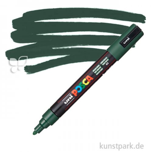 POSCA Marker PC-5M - medium 1,8-2,5 mm Einzelstift | Englisch Grün