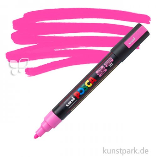POSCA Marker PC-5M - medium 1,8-2,5 mm Einzelstift | Neon-Rosa