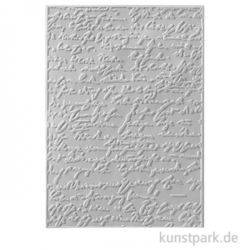 Prägeschablone Alte Schrift 2, 106x150 mm