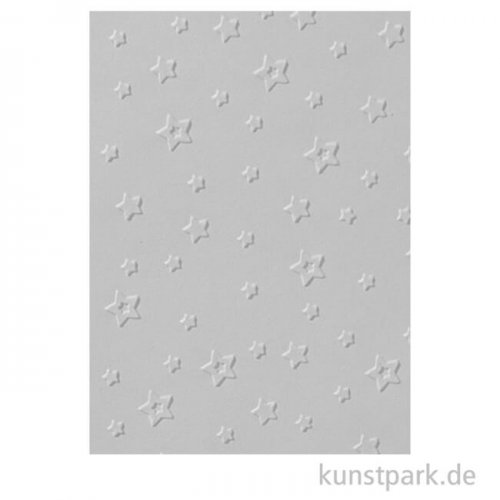 Prägeschablone Sterne, 106x150 mm