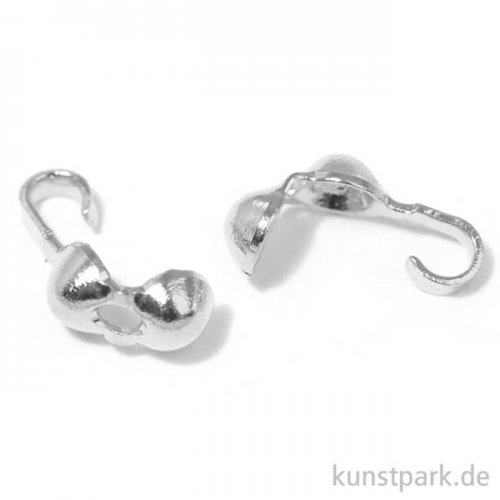 Quetschkalotte - Silber 5 mm