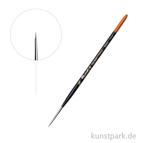 Raphael Serie 8404 Kolinsky Aquarellpinsel, feine Spitze 6/0