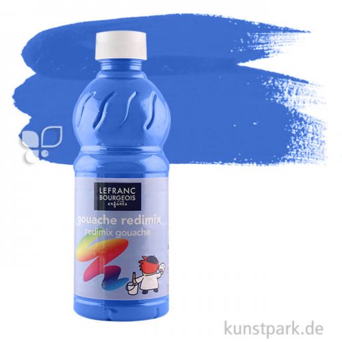 Lefranc & Bourgeois Redimix COLOR & Co. Gouache 1000 ml | 010 Primärblau