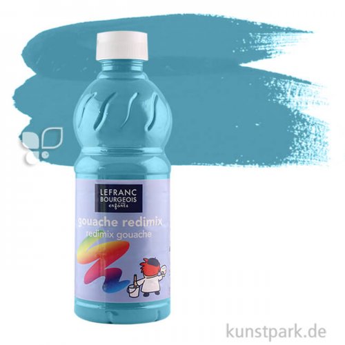 Lefranc & Bourgeois Redimix COLOR & Co. Gouache 1000 ml | 011 Türkisblau