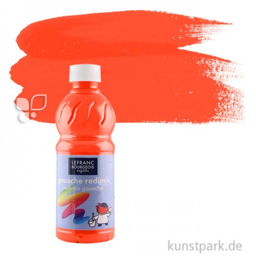 Lefranc & Bourgeois Redimix COLOR & Co. Gouache 500 ml | 004 Zinnoberrot