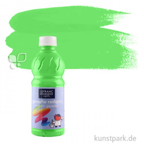 Lefranc & Bourgeois Redimix COLOR & Co. Gouache 500 ml | 012 Leuchtend Grün