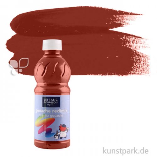 Lefranc & Bourgeois Redimix COLOR & Co. Gouache 500 ml | 015 Sienna gebrannt