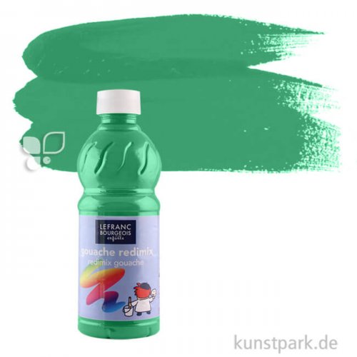 Lefranc & Bourgeois Redimix COLOR & Co. Gouache 500 ml | 282 Chromoxydgrün feurig