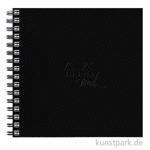 Rhodia Watercolor Book, satiniert, Spiral, 300g, 20 Blatt 15 x 15 cm