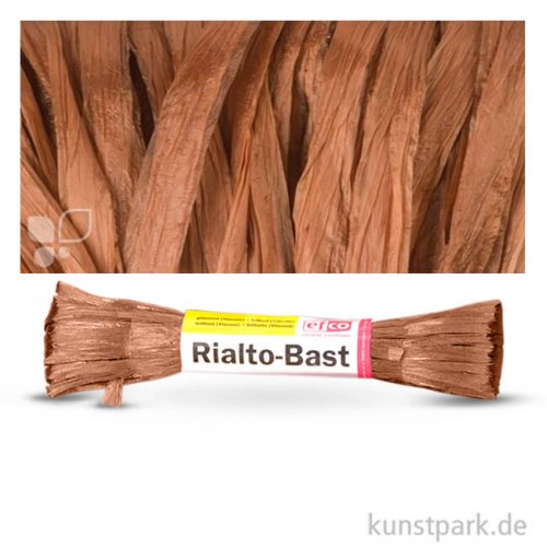 Rialto Viskosebast glänzend 10g Einzelfarbe | Hellbraun