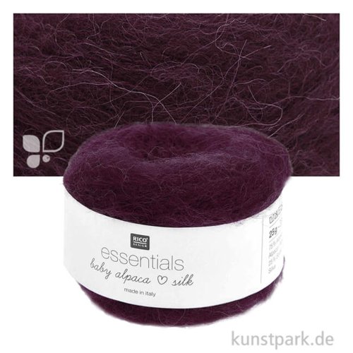 Rico Garn - Essentials Baby Alpaca Loves Silk, 25g, 200m Farbe | Lila