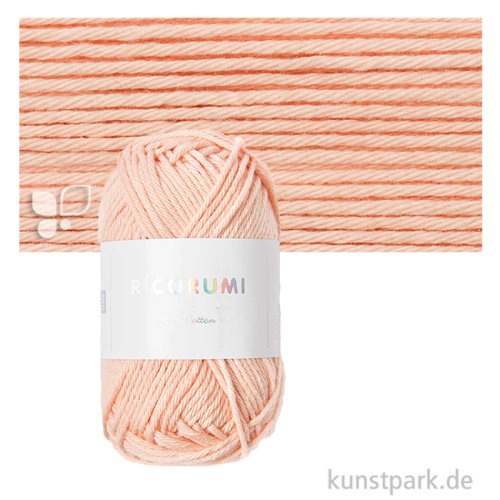 Ricorumi Garn für Amigurumi, dk, 100% Baumwolle, 25g Farbe | Nude