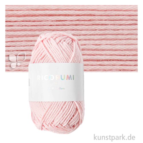 Ricorumi Garn für Amigurumi, dk, 100% Baumwolle, 25g Farbe | Rose