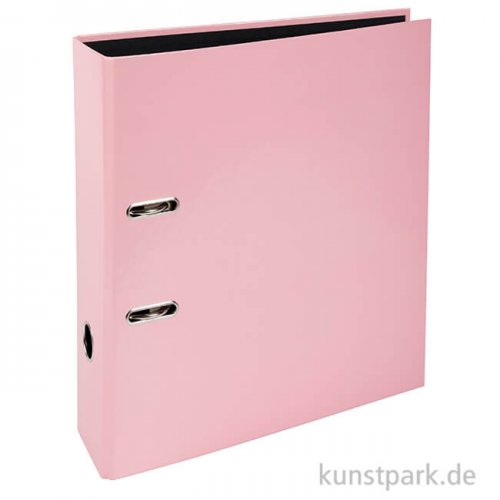 Ringbuchordner für DIN A4, Pastellfarben Farbe | Rosa