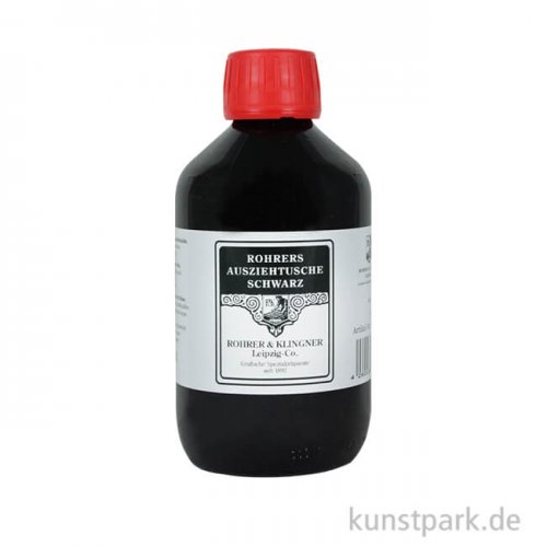 Rohrer & Klingner Ausziehtusche 250 ml | Schwarz