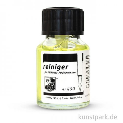 Rohrer & Klingner Reiniger für Füllhalter, 45 ml