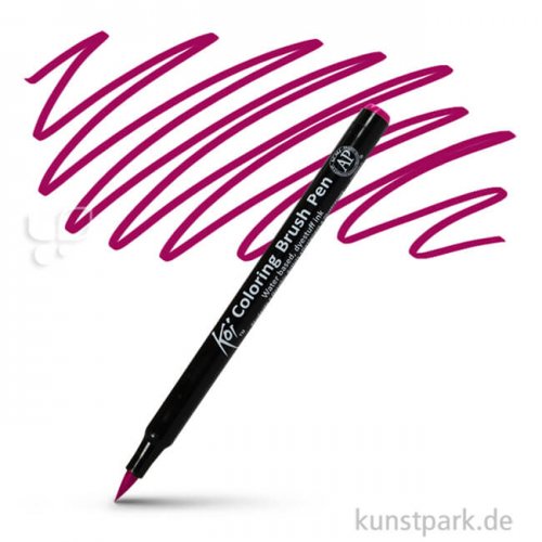Sakura Koi Coloring Brush Pen Einzelstift | Bordeaux