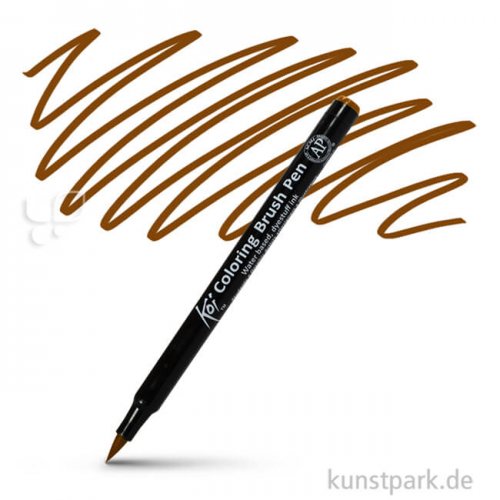 Sakura Koi Coloring Brush Pen Einzelstift | Brown