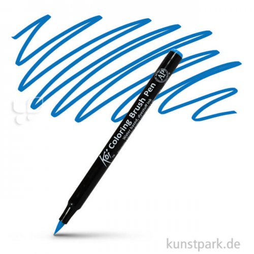 Sakura Koi Coloring Brush Pen Einzelstift | Cerulean Blue