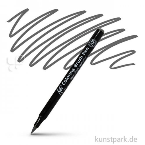 Sakura Koi Coloring Brush Pen Einzelstift | Dark Warm Gray