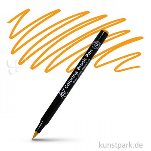 Sakura Koi Coloring Brush Pen Einzelstift | Orange